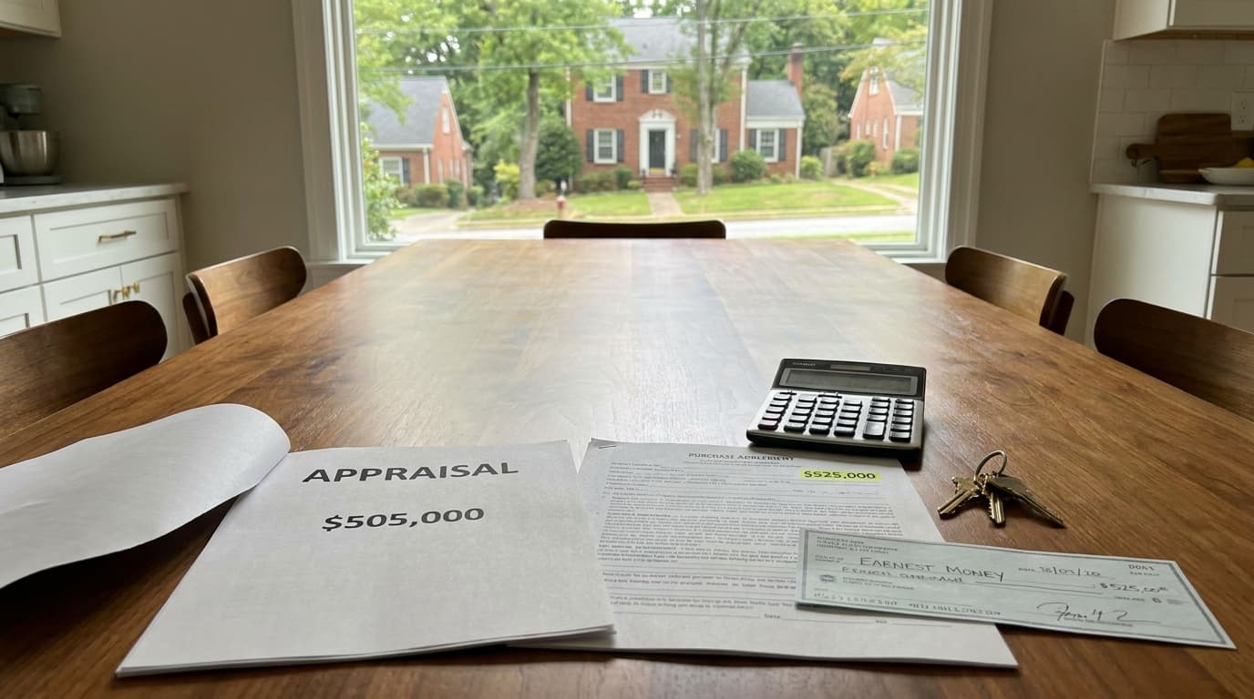 Photo of an Atlanta appraiser reviewing comps, illustrating why Atlanta appraisals are coming in low this spring.