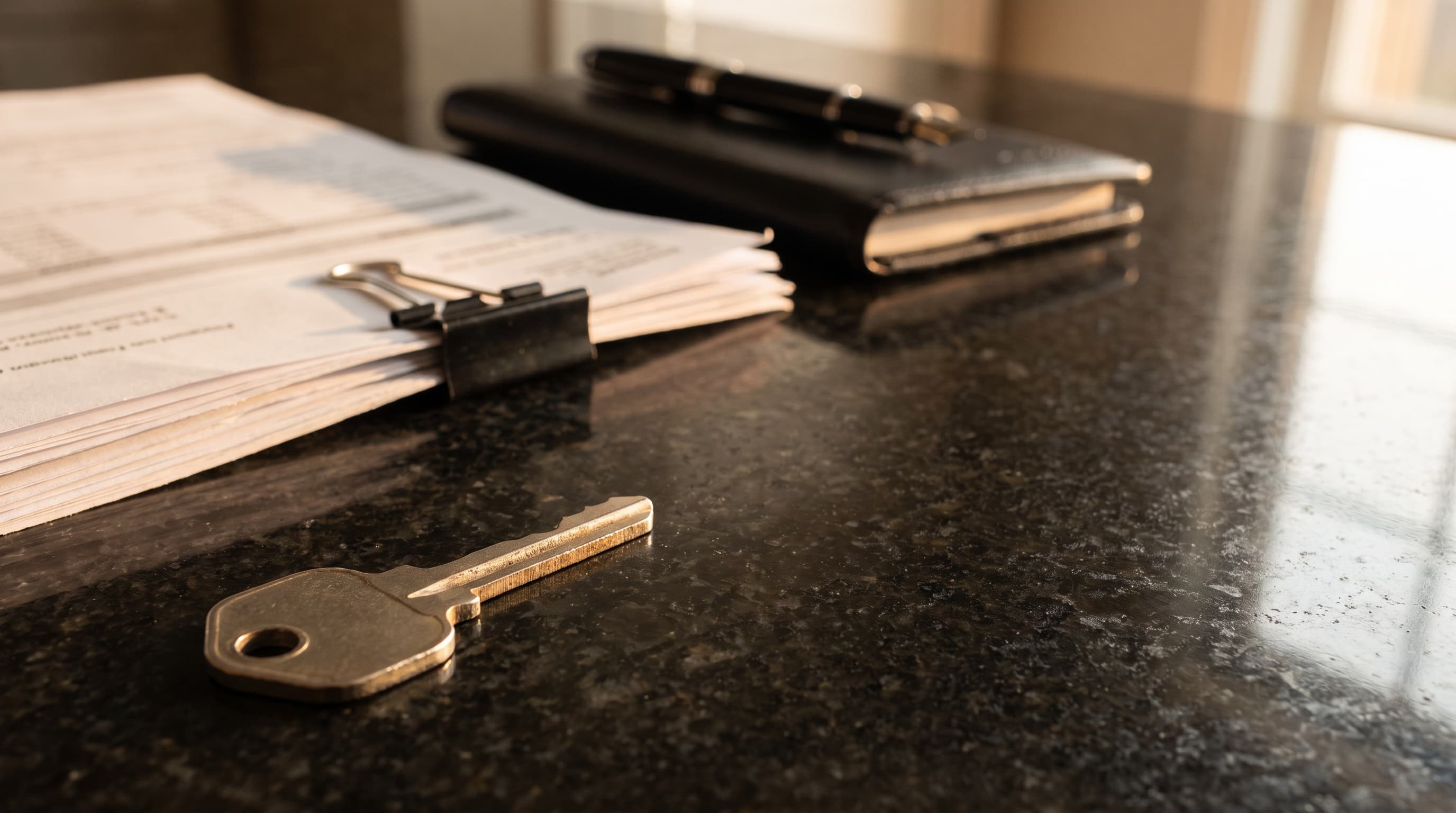 Two mortgage rate sheets side by side on a desk comparing jumbo vs conforming loan rates for a Georgia home purchase