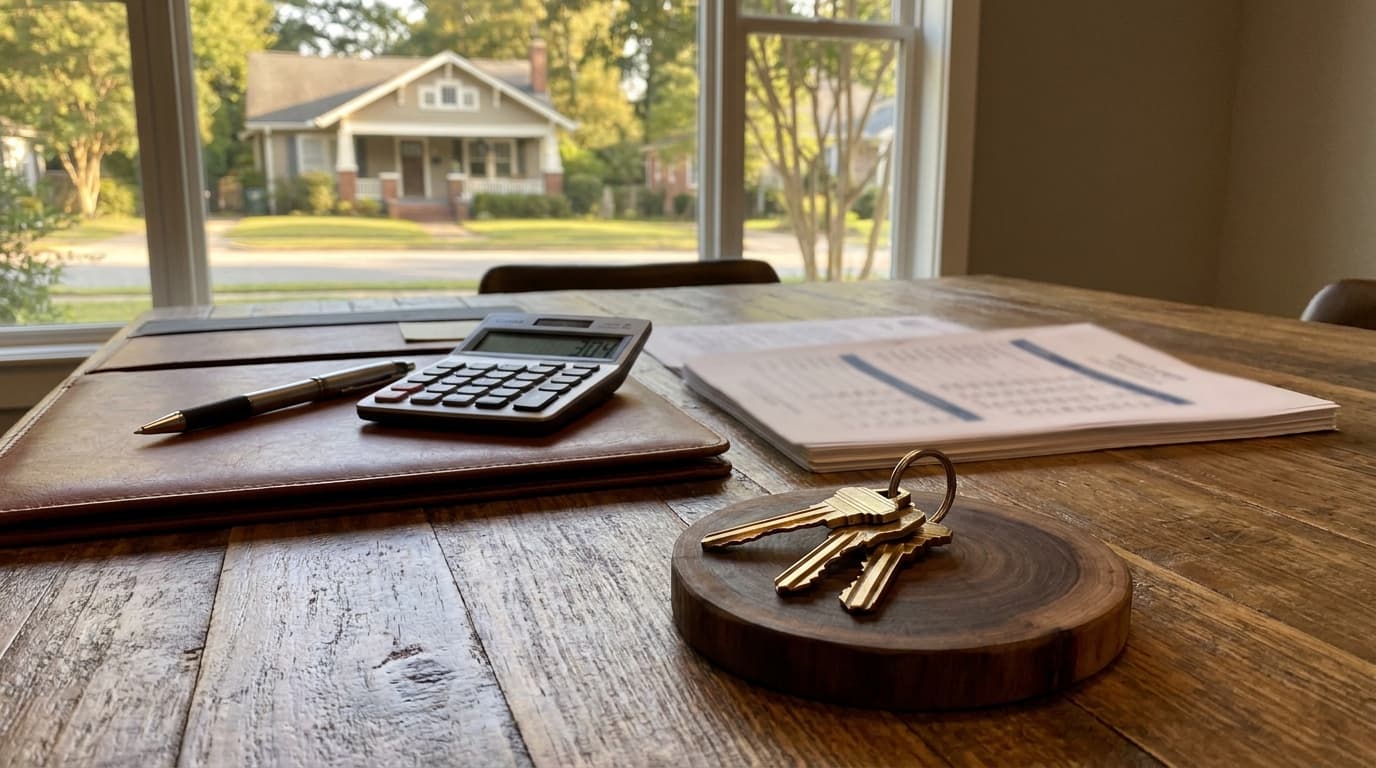 Chart showing pending sales just fell 30% in metro Atlanta while active listings and home prices held steady in July 2026.