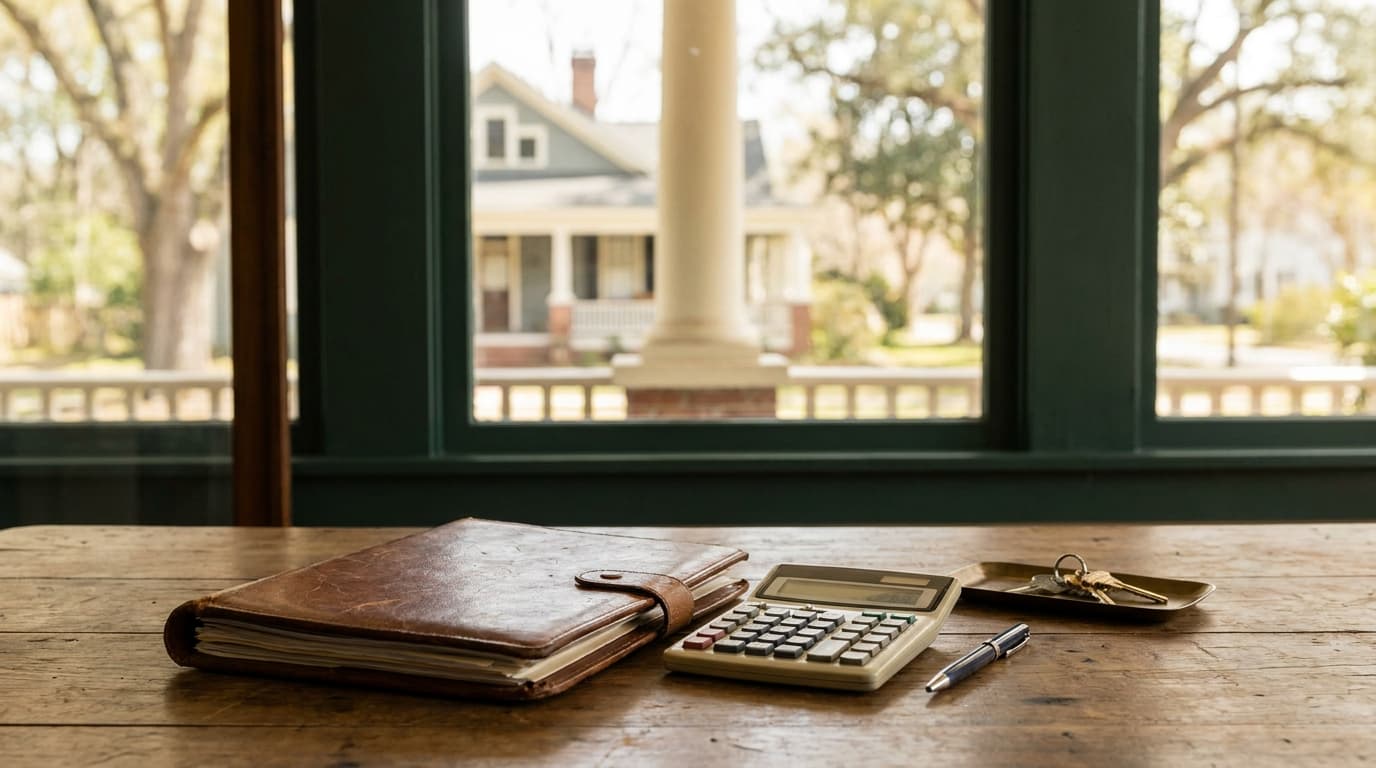 Settlement statement highlighting who pays what in Georgia closing costs and taxes.